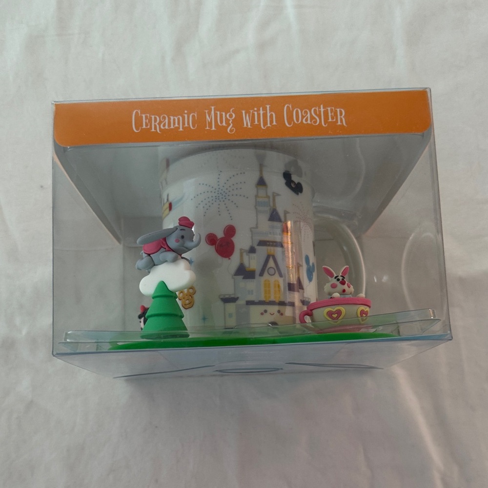 Ceramic Mug with Coaster Set